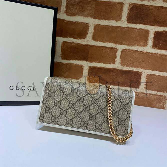 GUCCI HORSEBIT 1955 WALLET WITH CHAIN 621892  (21*19*2.5cm)